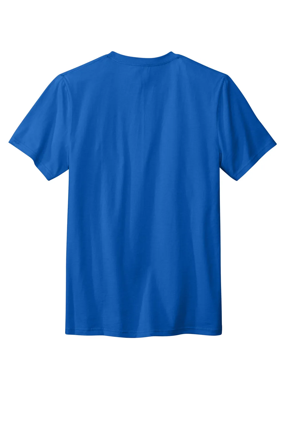 Volunteer Knitwear Mens USA Made Daily Short Sleeve Crewneck T-Shirt - True Royal Blue Clothing Volunteer-Knitwear