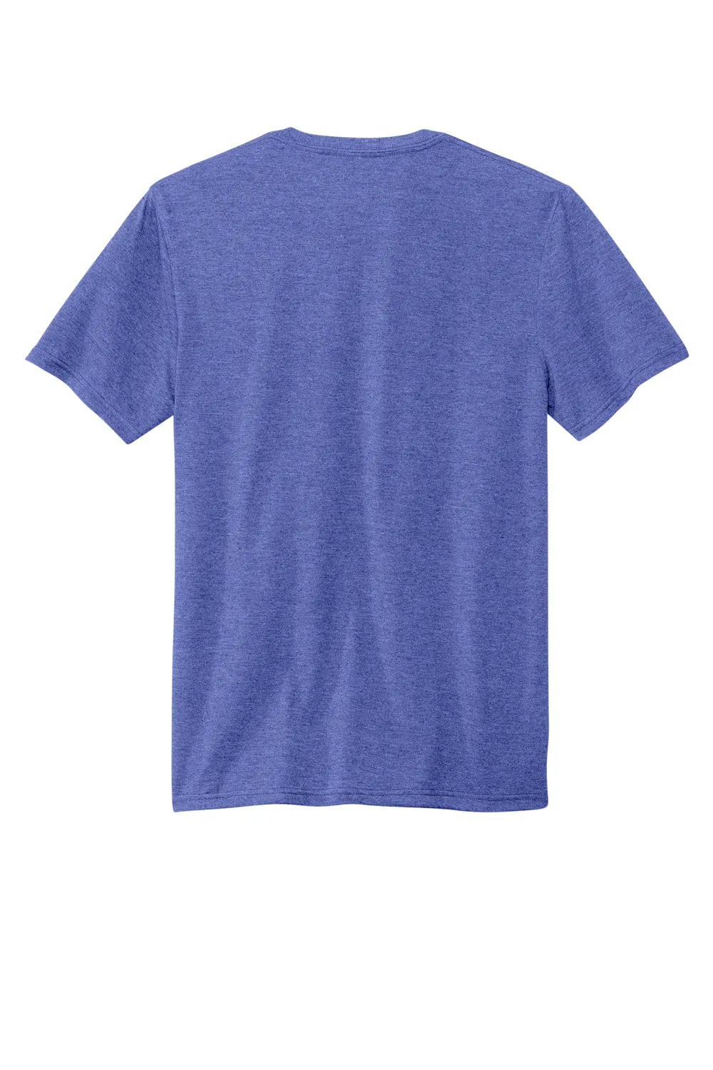Volunteer Knitwear Mens USA Made Short Sleeve Crewneck T-Shirt - Heather True Royal Blue Clothing Volunteer-Knitwear