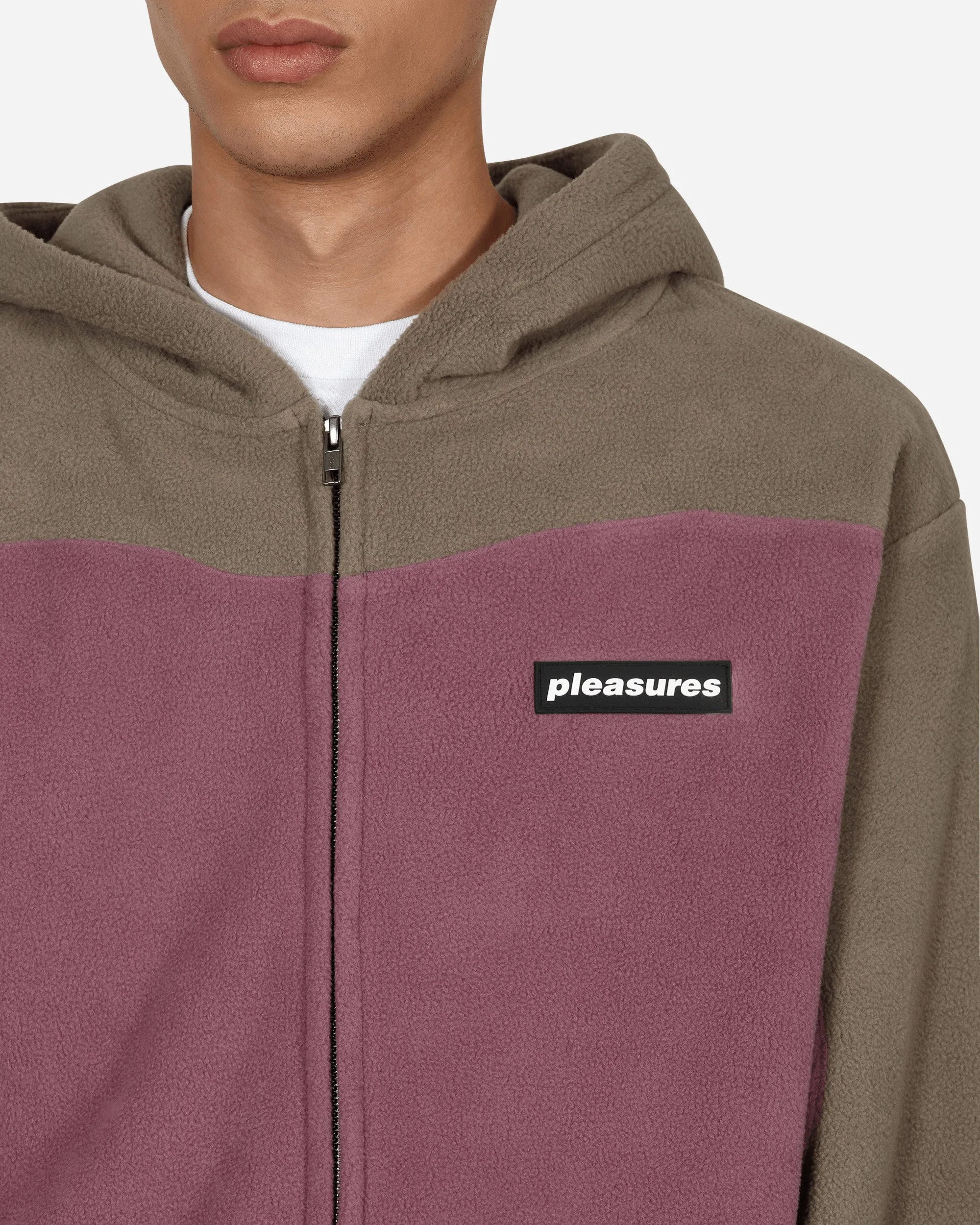 Whiskey Zip Hoodie Purple