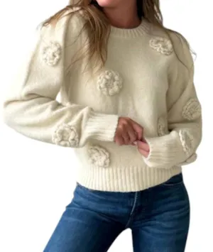 Wilessa Sweater In Cream