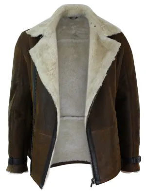 Winter Sheepskin Mid Length Jacket