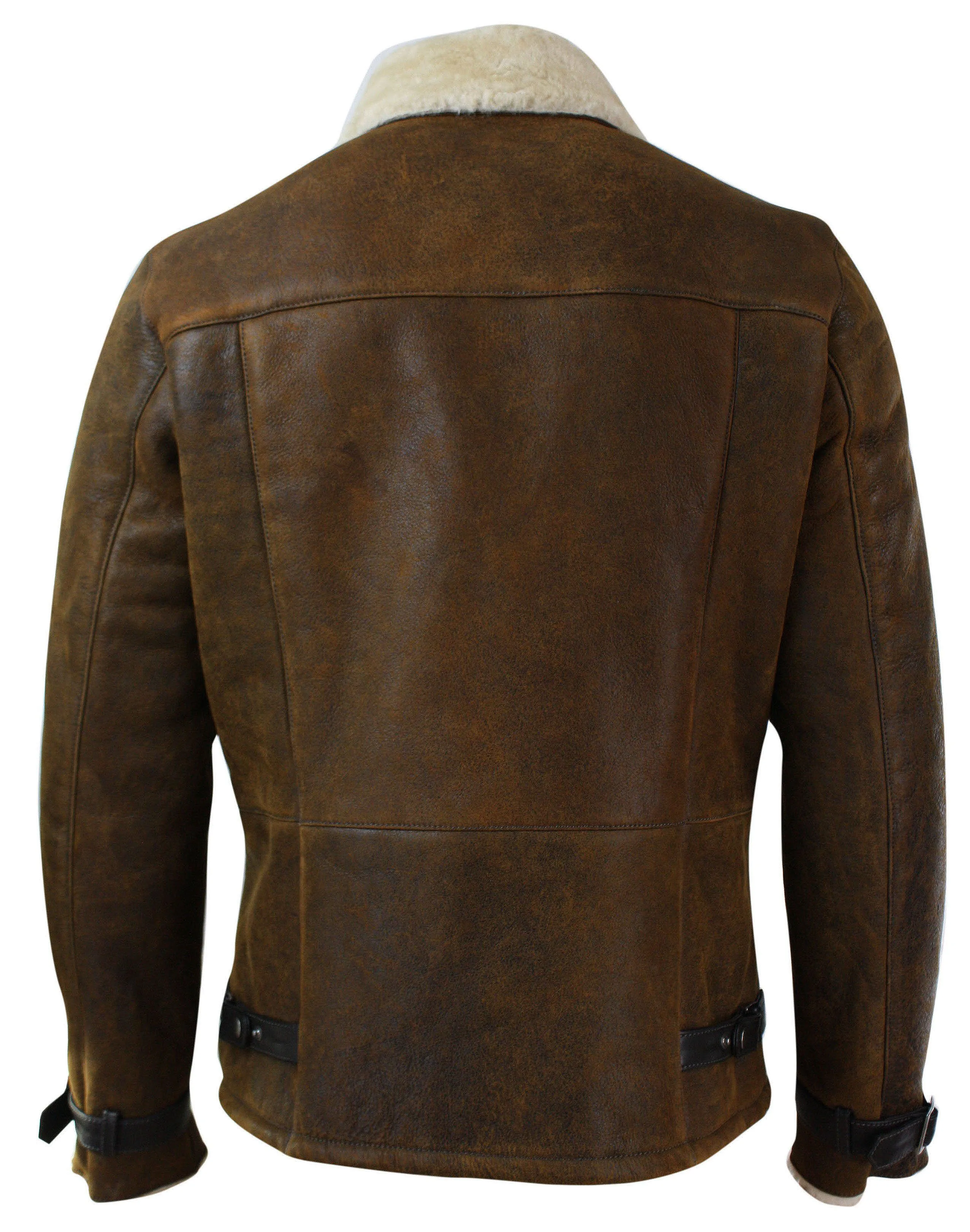 Winter Sheepskin Mid Length Jacket