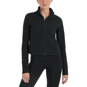Womens Collared Long Sleeve Athletic Jacket