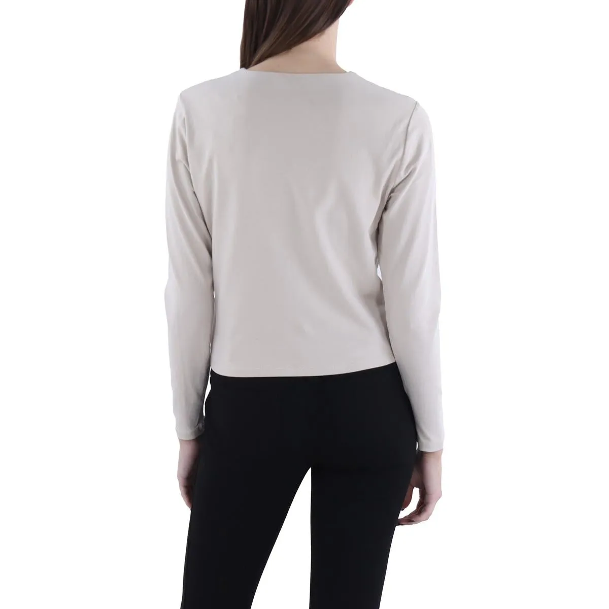 Womens Crewneck Long Sleeve T-Shirt