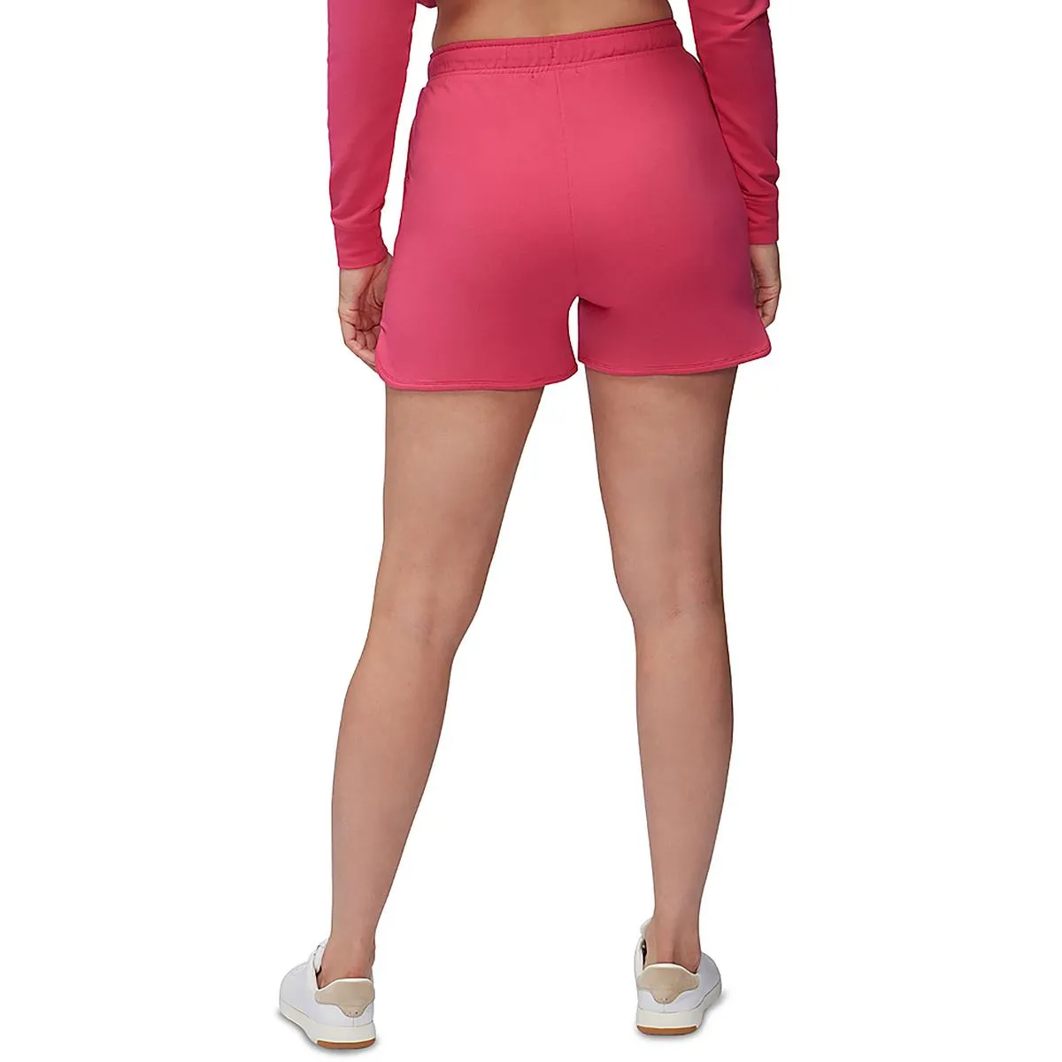 Womens Drawstring Waist High Rise Casual Shorts