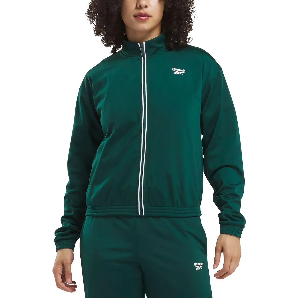 Womens Embroidered Polyester Athletic Jacket