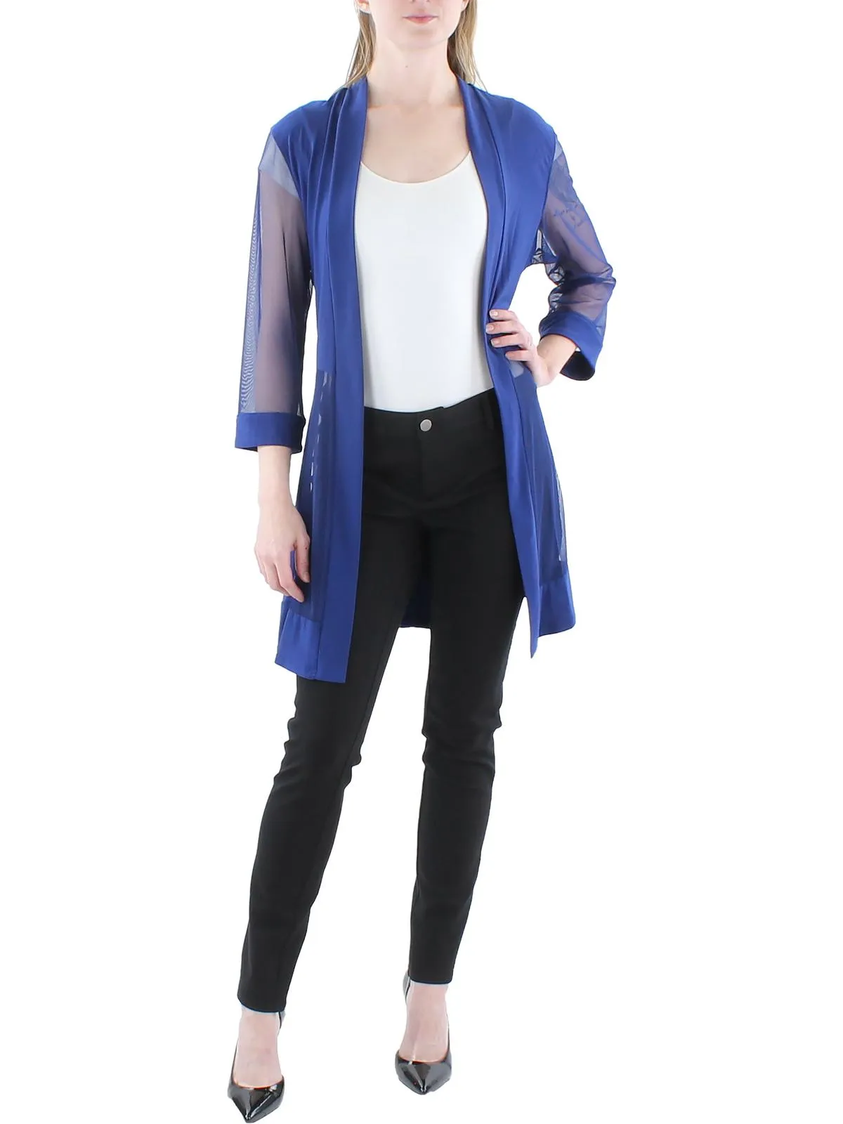 Womens Illusion 3/4 Sleeves Jacket
