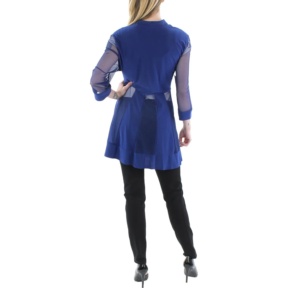 Womens Illusion 3/4 Sleeves Jacket