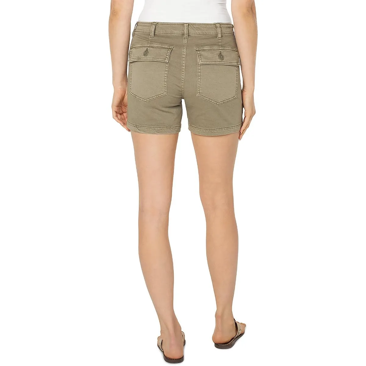Womens Lightweght Utility Casual Shorts