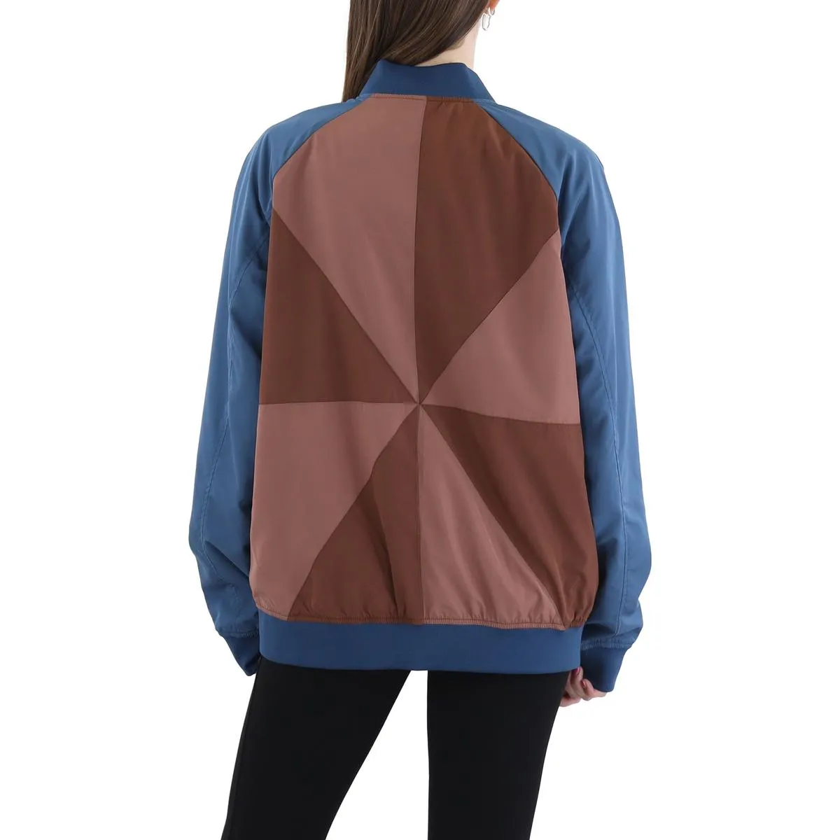 Womens Reversible Polyester Bomber Jacket