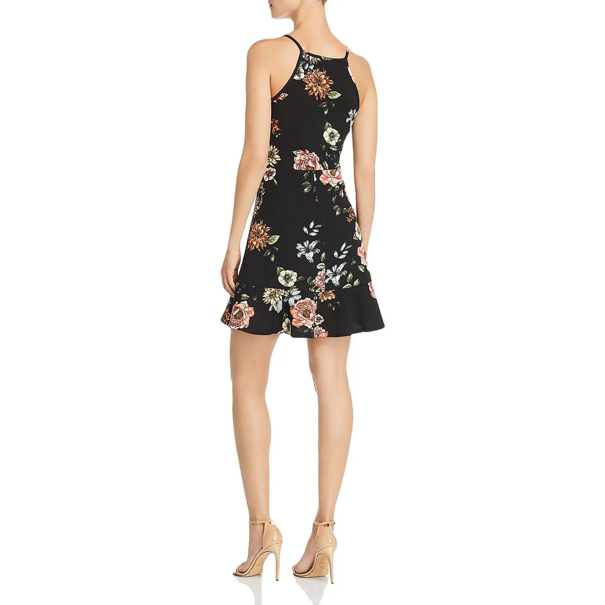 Womens Sleeveless Casual Mini Dress