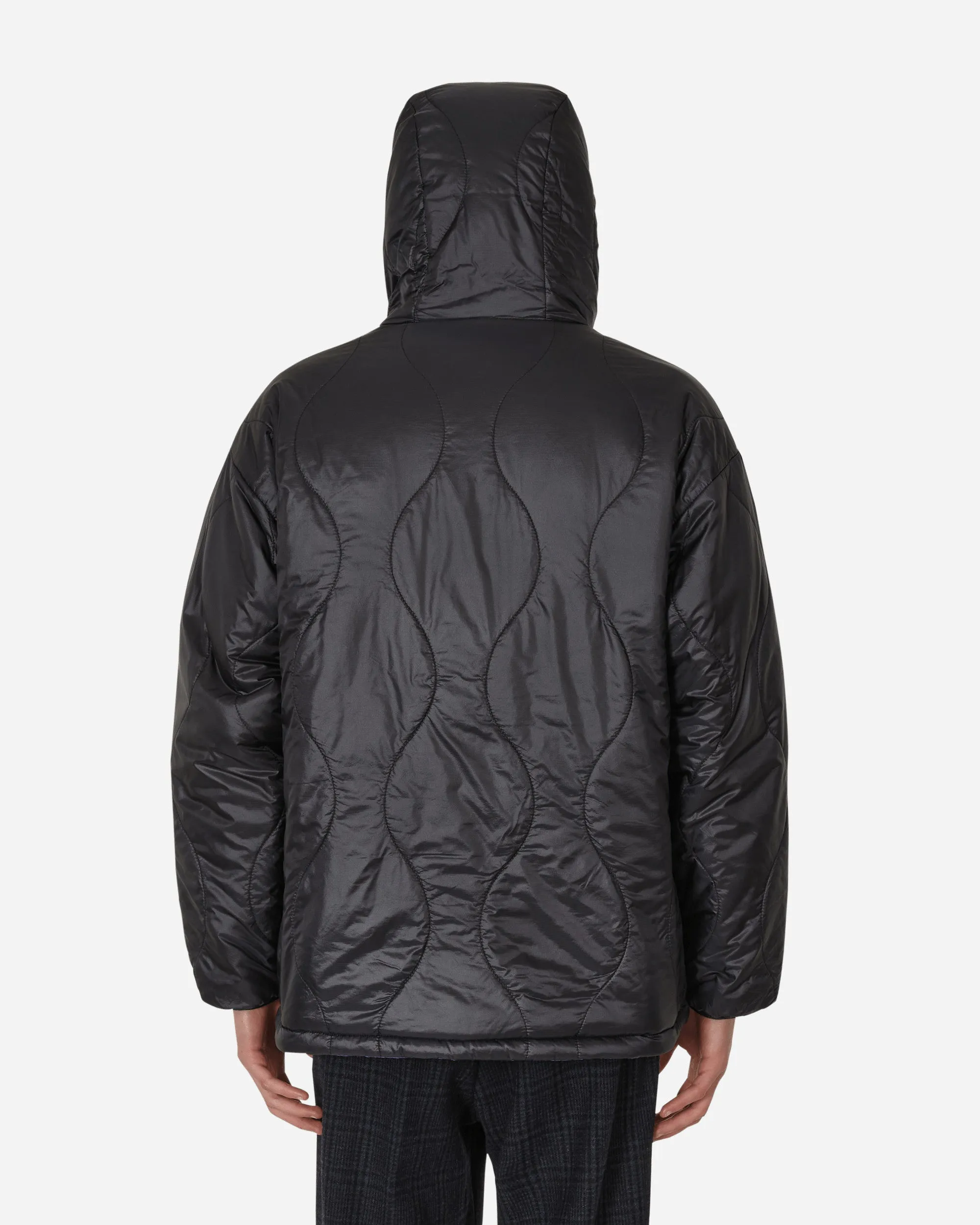 Y2K Reversible Hooded Jacket Black