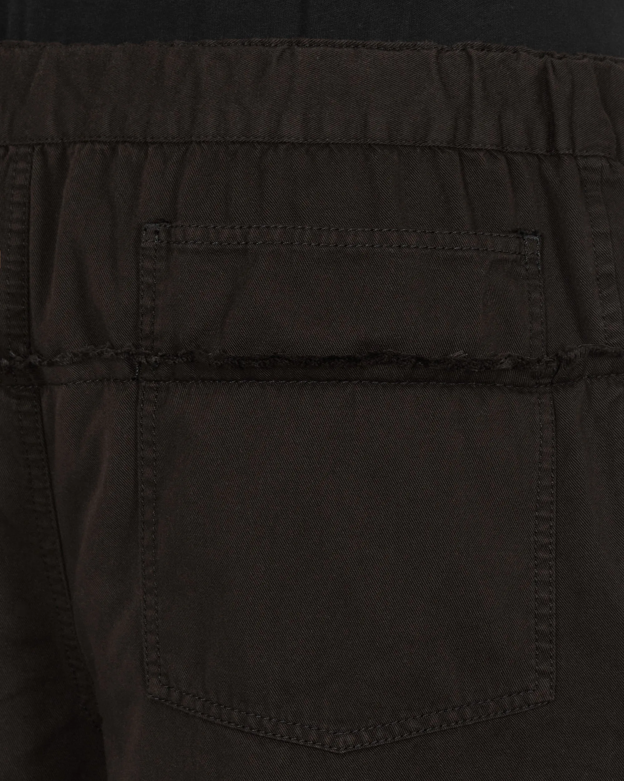 Yarn Dyed Trousers Black