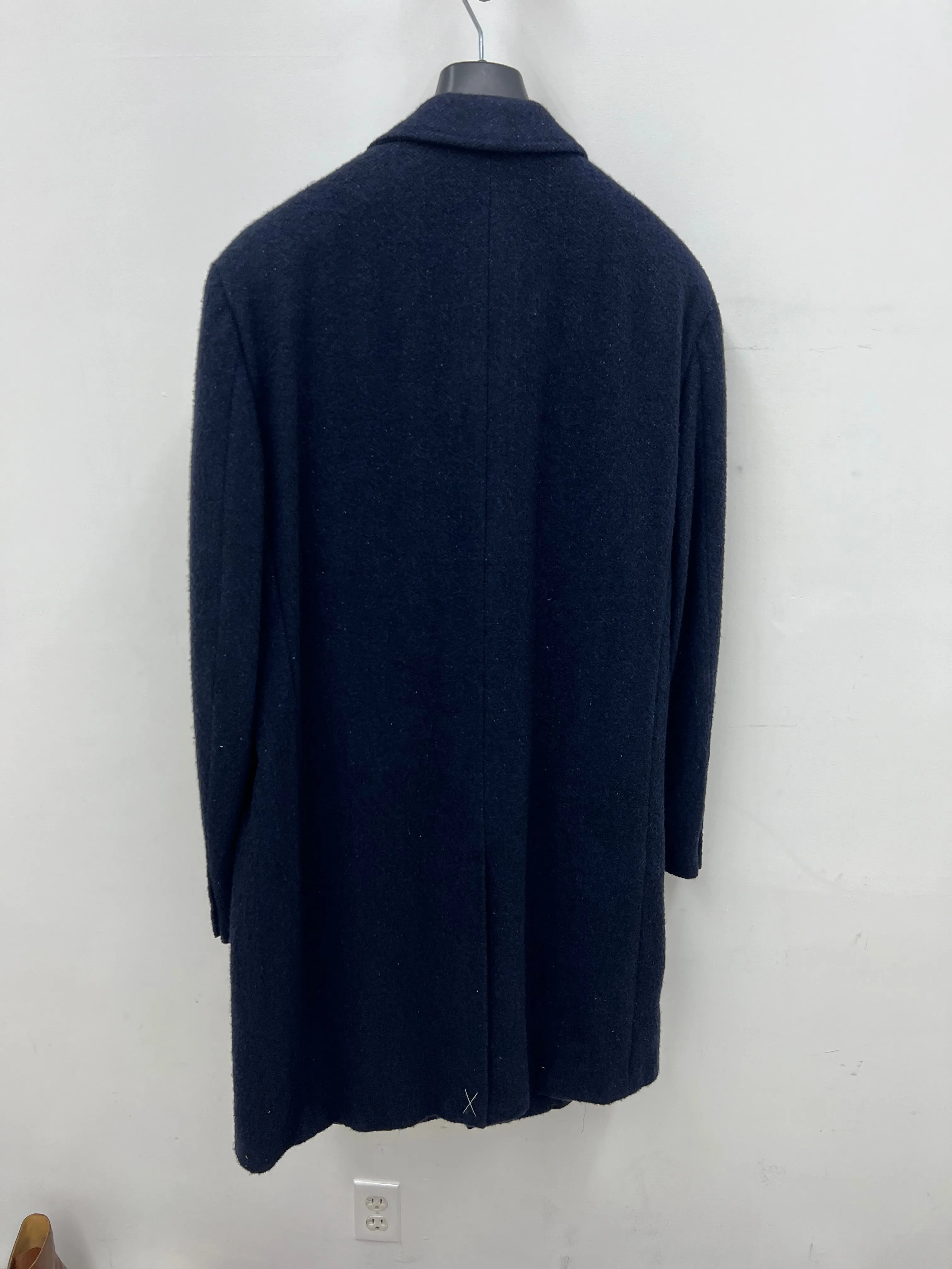Zegna New Mens Wool Silk & Cashmere Overcoat