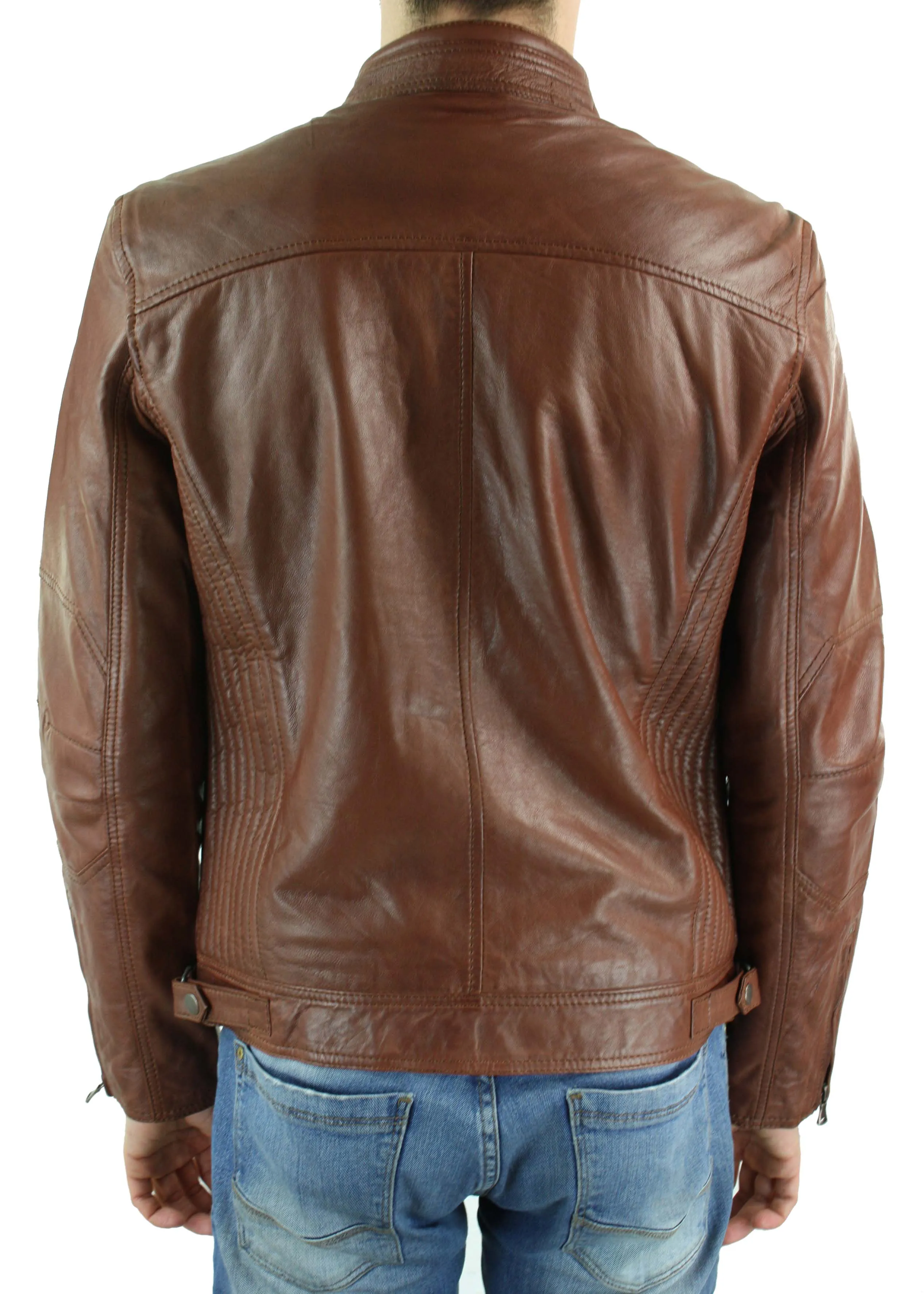 Zipped Biker Jacket