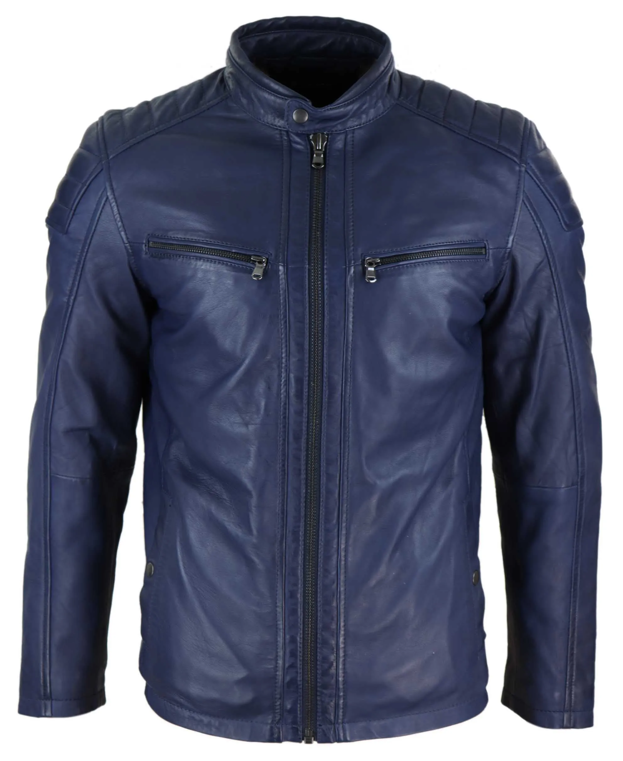 Zipped Biker Jacket
