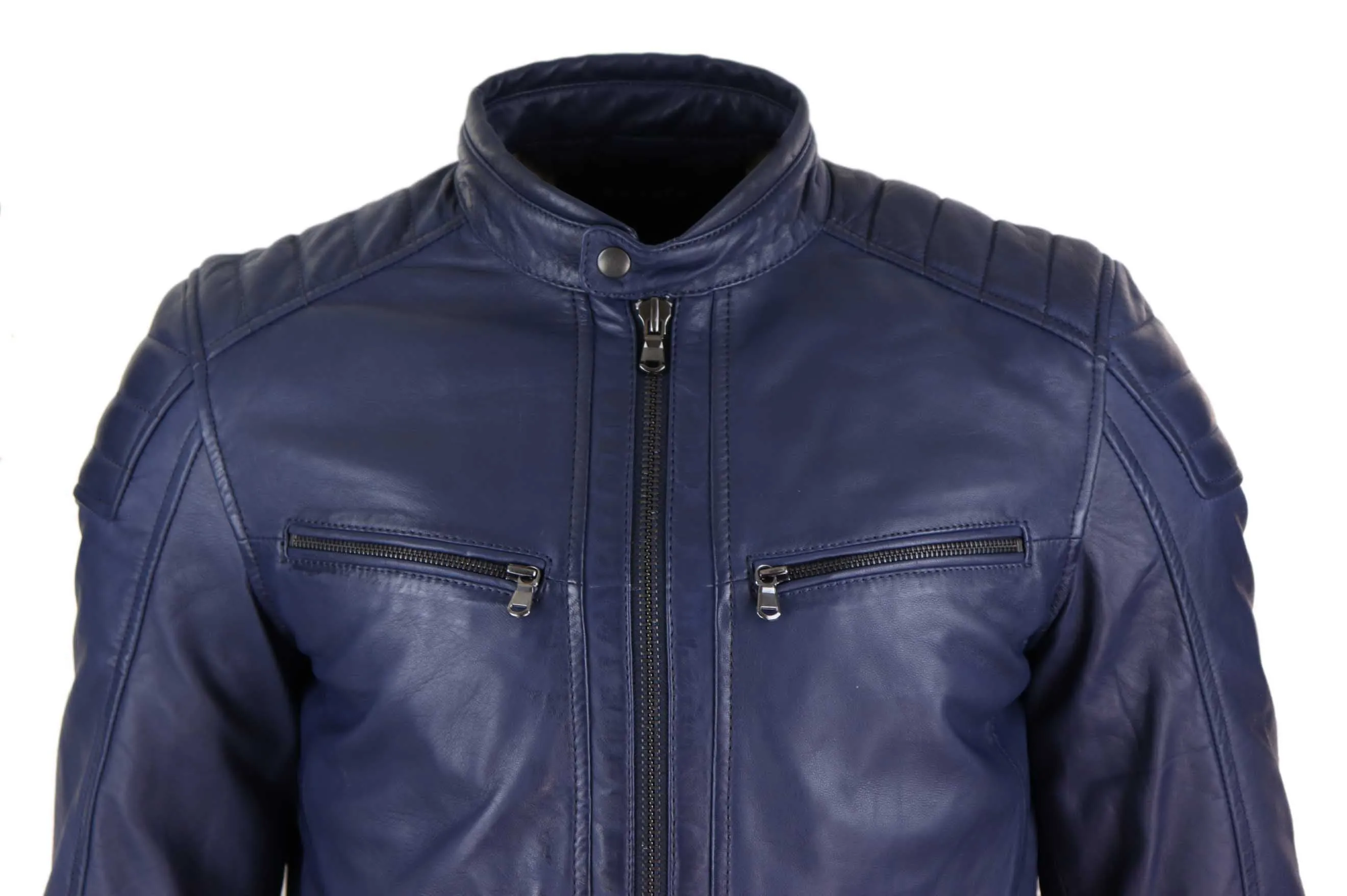 Zipped Biker Jacket