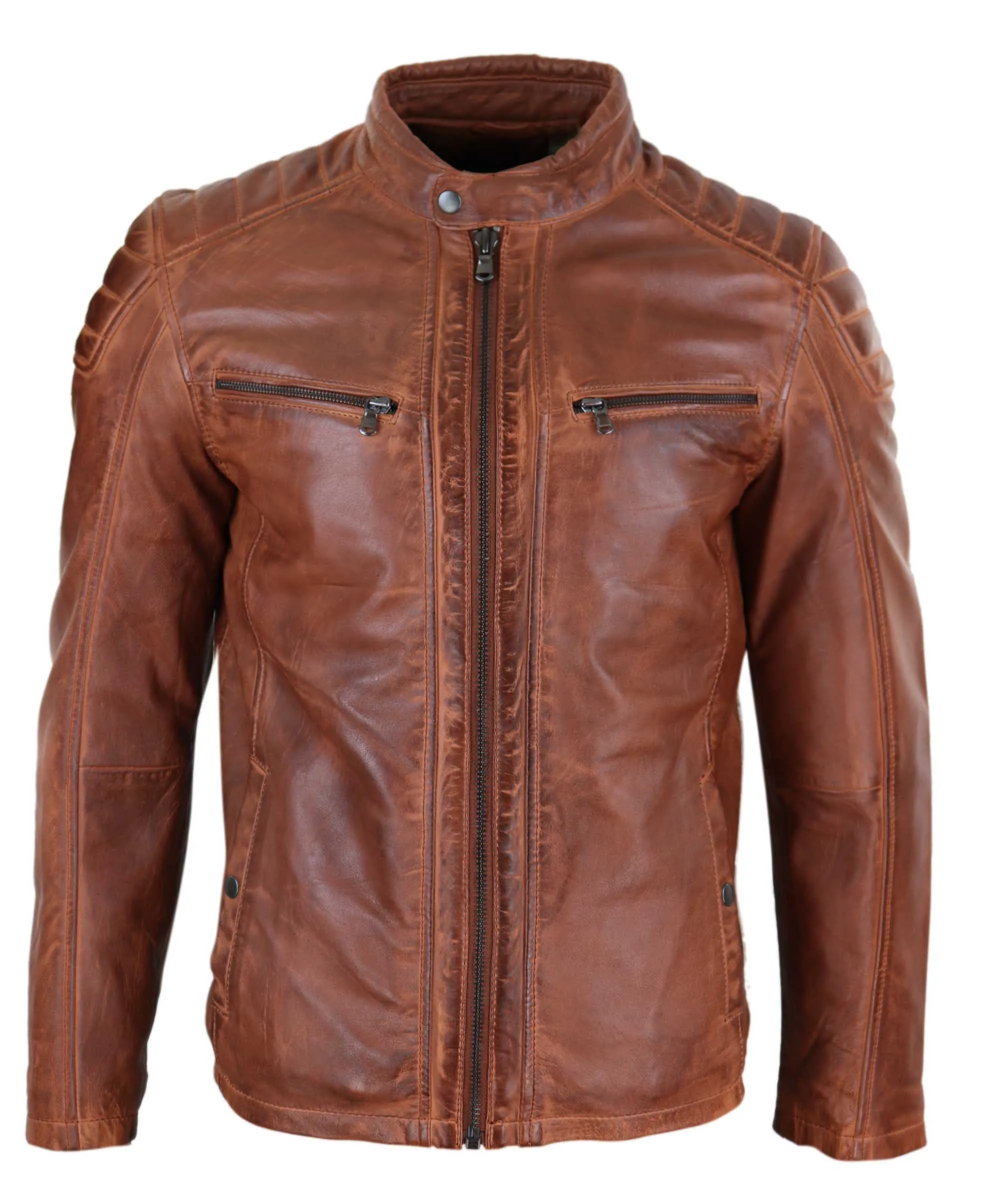 Zipped Biker Jacket
