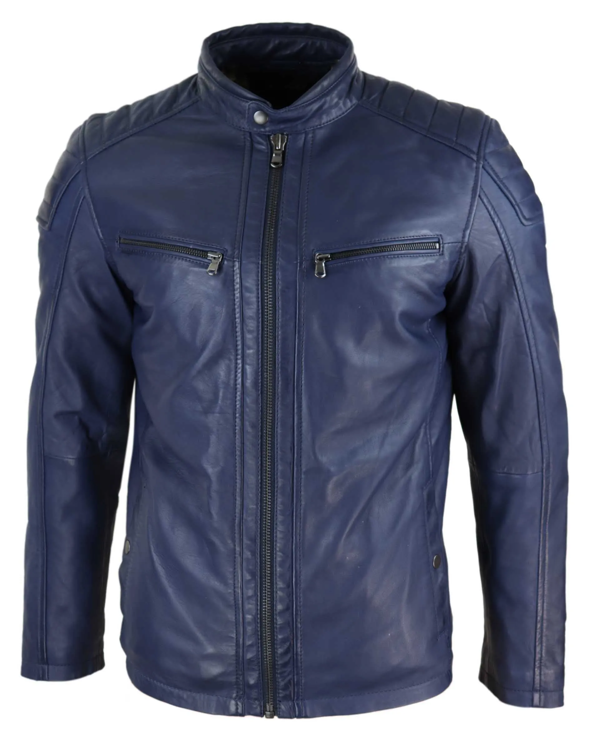 Zipped Biker Jacket